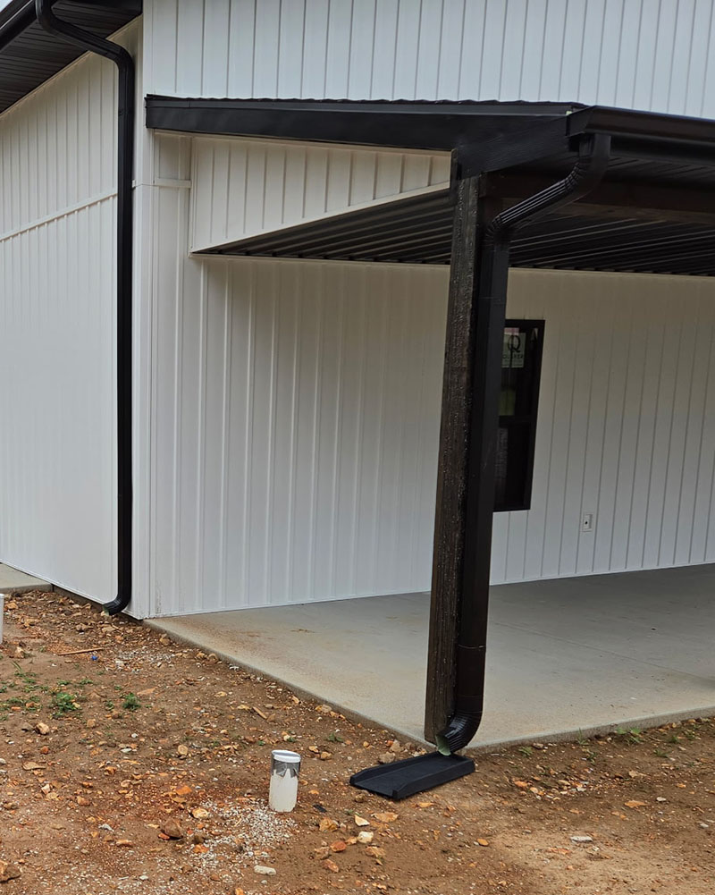 downspouts matter just as much as gutters