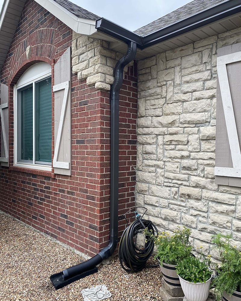 Downspouts Matter When Repairing Gutters
