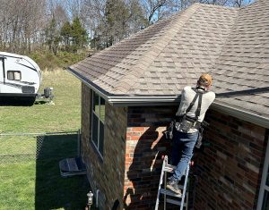 New Seamless Gutter Installation Process